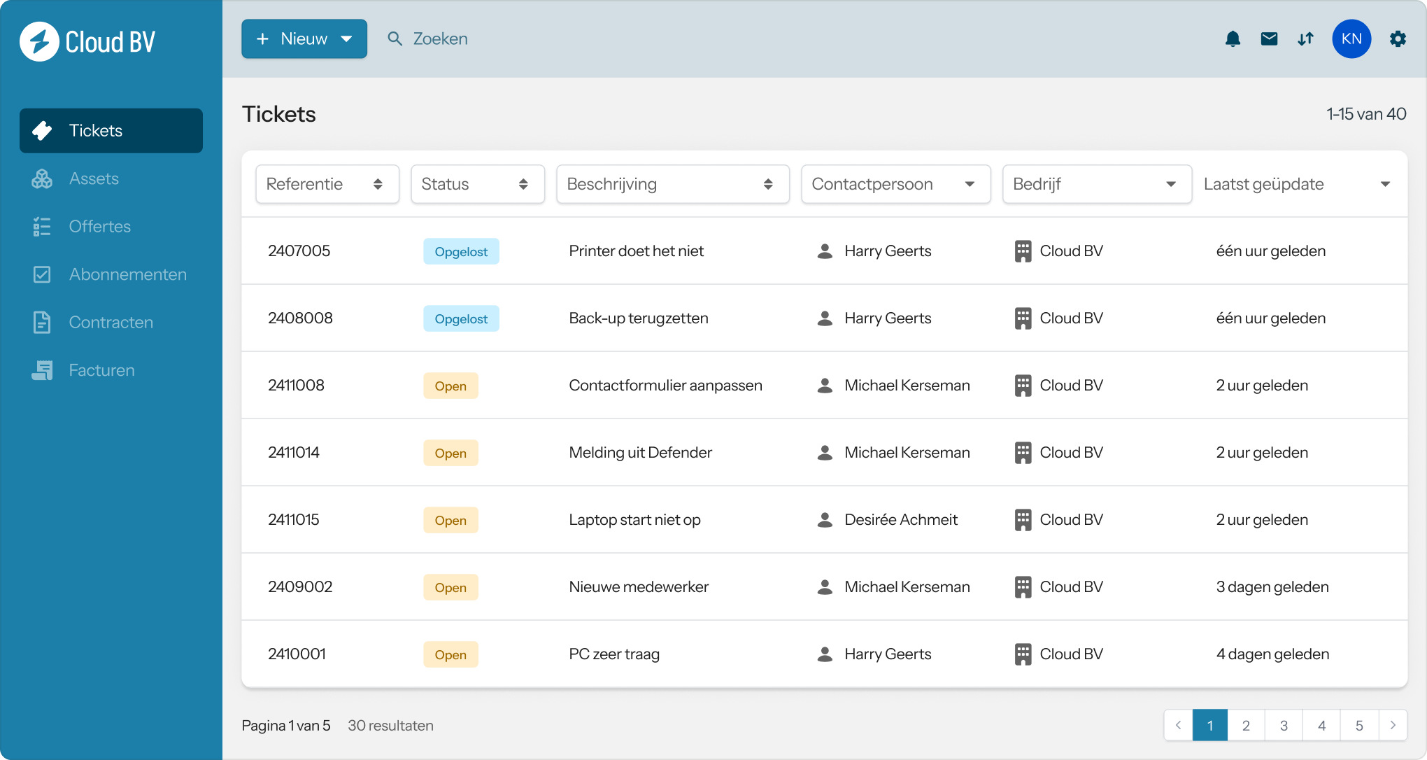 Customer portal