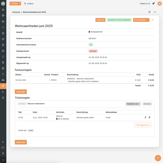 Ticketing software