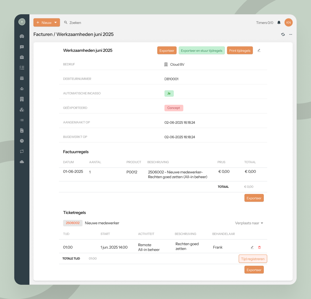 Ticketsysteem